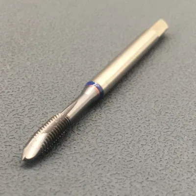 Gw-HSS-Pm Ticn Coating DIN 371/374/376 Solid Carbide &amp; M4*0.5mm HSS Straight Flute Combination Machine Taps