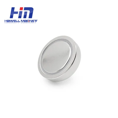 NdFeB Neodymium Pot Magnet with Countersunk Hole/Pot Magnet Countersunk