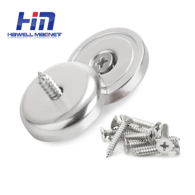 NdFeB Neodymium Pot Magnet with Countersunk Hole/Pot Magnet Countersunk