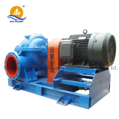 Horizontal Centrifugal Double Suction Flood Control Stainless Steel Split Case Water Pump
