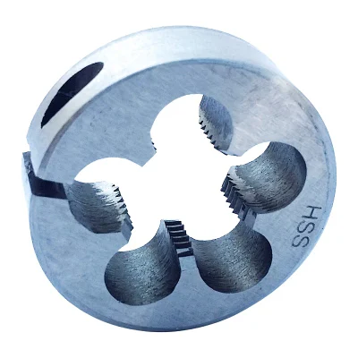 High Speed Steel Round Adjustable Pipe Threading Die