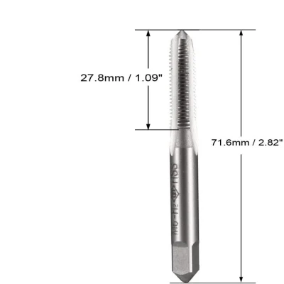 HSS-M2 Material M5X 0.8 Metric Machine Screw Thread Tap