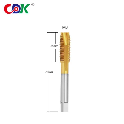 Hard High Speed Drilling Thread Rolling Dies Large Drill Spiral Pointed Tap