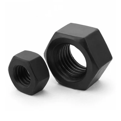Customized Packing Hexagon Head Logo Size Spare Parts Nut DIN6923