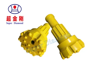 Russia DTH Hammer Bits Durable 127mm Button Bits T51 Thread Carbide Rock Quarrying Drilling Tools