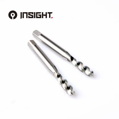 DIN Spiral Taps with Tin Coating HSS Spiral Flute Threading Taps