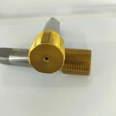 Extrusion Tap Machine Titanium Plated Tap Screw Thead Tapthe Coating Is Durable