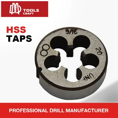 JIS Standard Bsw HSS Straight Flute Hand Tap