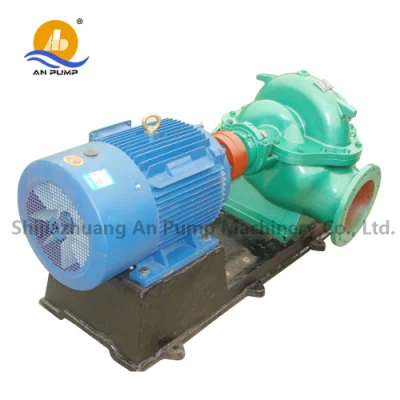 Horizontal Centrifugal Double Suction Flood Control Stainless Steel Split Case Water Pump