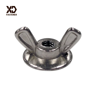 Zinc Die-Cast Washered Wing Nuts Fasteners Parts Butterfly Nut