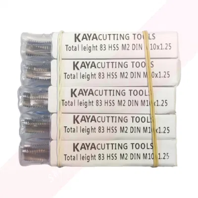 Hsse CNC Machine Screw Fine Thread Tap Total Leight 83 HSS M2 DIN M10 *1.25