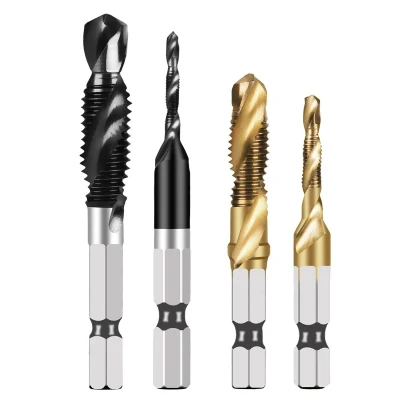 Drill Hex Shank Drilling and Tapping Triple-Integrated Screw Compound Tap Screw Thread Metric Tap