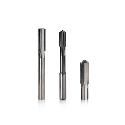 Spiral 6 Flute Reamer Tools Professional Manufacturer HRC55 Custom Carbide Reamer