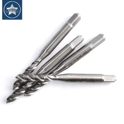 Hsse-M35 JIS Spiral Fluted Taps Unf Uns 0-90 0-80 1-72 2-64 3-56 4-48 5-44 6-48 6-40 8-40 3/16 10-48 10-36 10-32 12-32 12-28 1/4 Machine Fine Thread Screw Tap