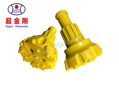 Russia DTH Hammer Bits Durable 127mm Button Bits T51 Thread Carbide Rock Quarrying Drilling Tools