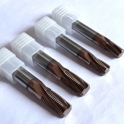 Manufacturer Carbide Thread End Mill CNC Cutter Router Bits Cutting Tool for Machine Tooling