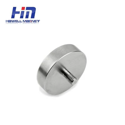 Permanent Magnetic Cup Shape Straight Countersunk Strong Pot Magnets