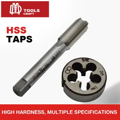 DIN371 Spiral Pointed HSS Thread Taps, HSS Taps and Dies