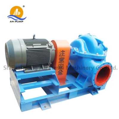 Horizontal Centrifugal Double Suction Flood Control Stainless Steel Split Case Water Pump