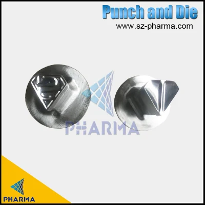 8mm Round Shape Engraved Logo Punch Die Blank Design