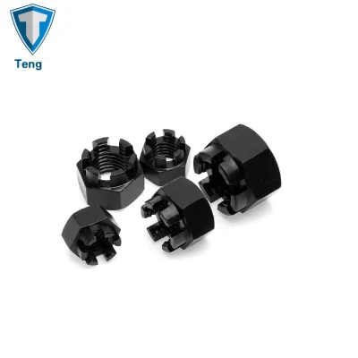 China Factory High Strengthen Customize All Grades of Bolt Rivet Screw and Slotted Nut Hexagon Nuts Hex Nuts Castle Nuts