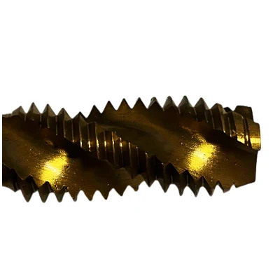 DIN371 Titanium Coated HSS Spiral Flute Metric Machine Screw Thread Taps