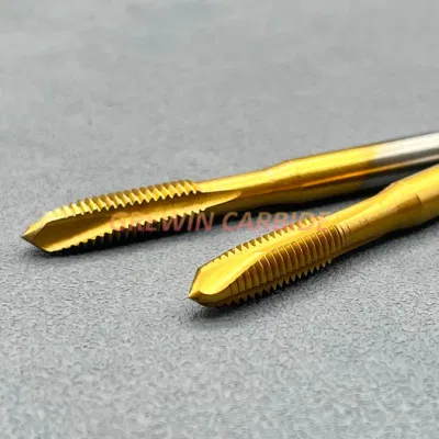 Gw Carbide-HSS Thread Tap Tool Screw Tap Powder Metallurgy Spiral Flute Tapping Tools Various Types of Machine Tap