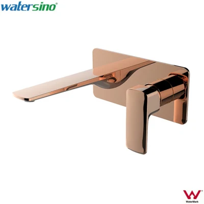 Watermark Brass Gun Metal Brushed Wall 2 Holes Sink Basin Mixer Tap