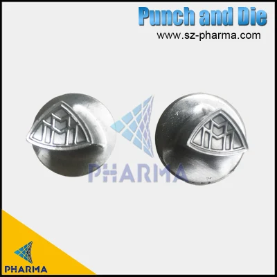 8mm Round Shape Engraved Logo Punch Die Blank Design