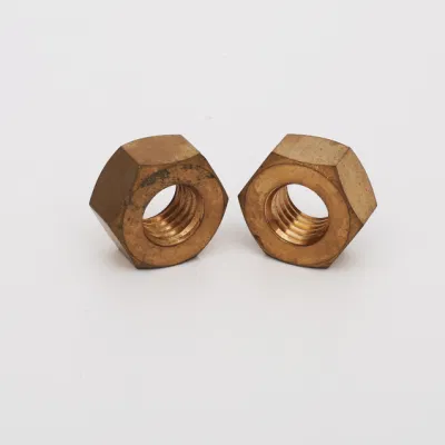 China Fastener All Sizes Zinc Plated Factory Price Grade 8.8 10.9 High Strength Stainless Steel Brass Hexagon Hex Flange Nut