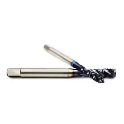 DIN371 M3-M10 Spiral Flute Taps Metric Machine Taps with Ticn Coated