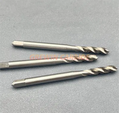 Gw Carbide-Manufacturers HSS Tap Metric Inch Spiral Flute Tap HSS M35 Thread Taps Carbide Spiral Machine Pointed Tap DIN371/376