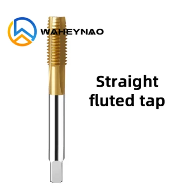 M35 HSS Tap Spiral Flute Groove Screw Tap Tin Coating Thread Machine Tap