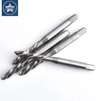 Hsse-M35 JIS Left Hand Spiral Fluted Taps Unc 4-40L 5-40L 6-32L 8-32L 10-24L 1/4 5/16 3/8 1/2 Machine Screw Thread Tap