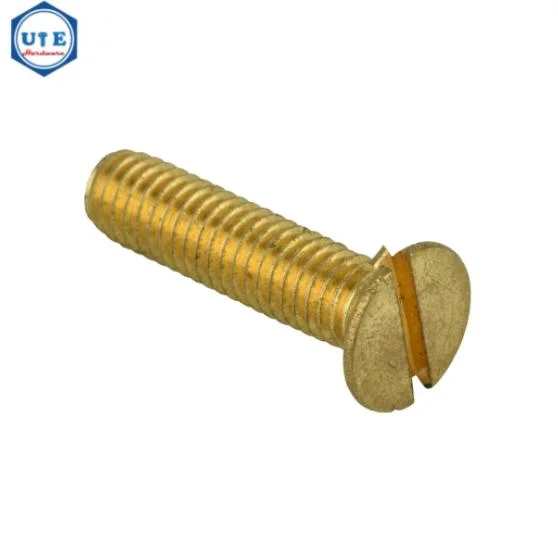 Brass Hexagon Bolt of Set Accessories with Hexagon Screw Nut