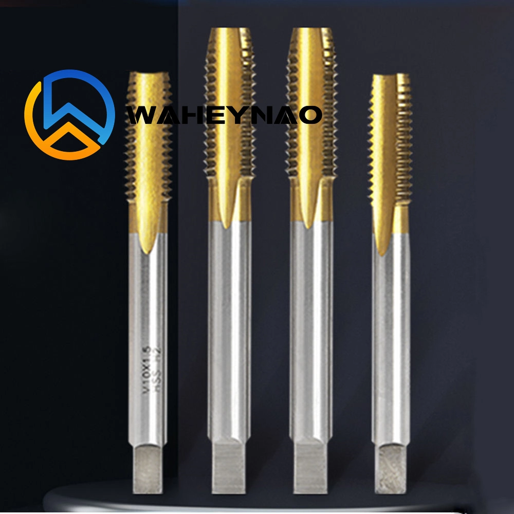 Waheynao HSS M35 Straight Tap M35 Combination Flute Solid Carbide Dies Taps Screw Taps