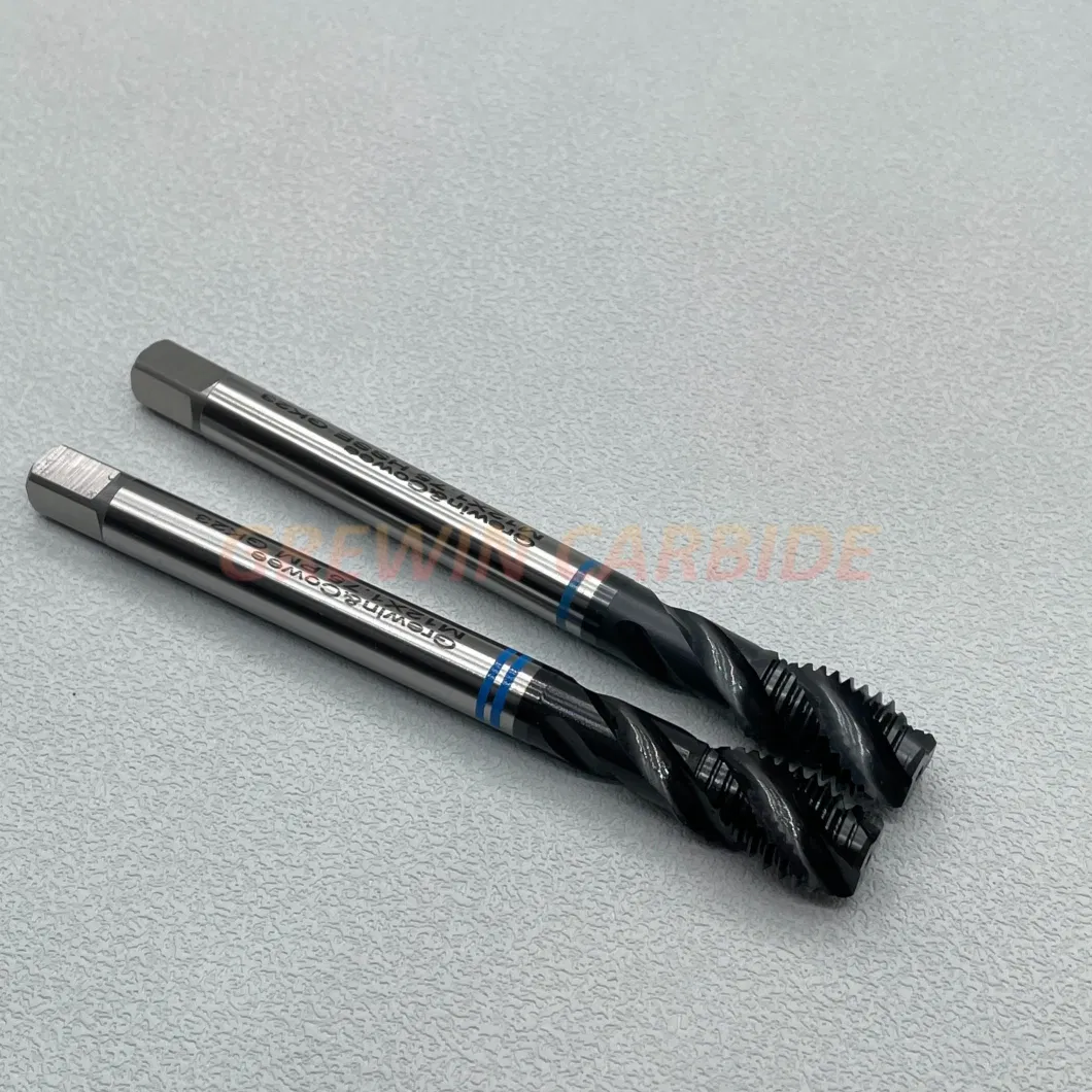 Gw Carbide-Hot Selling High Quality HSS Cobalt Screw Machine Tap Spiral Point Flute/Groove Thread Taps Tiain Coated for Processing Stainless Steel