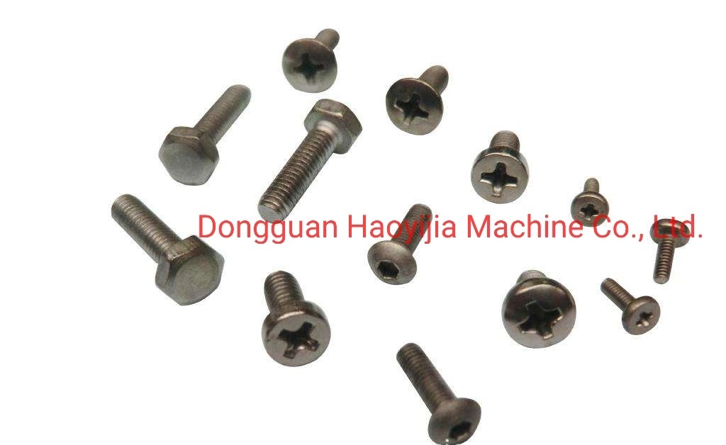 High Speed 1-Die-2-Blow Screw/Bolt Making Machine for Cold Heading Machine with Thread Rolling Machine