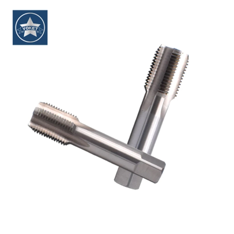 Hsse Straight Groove Tapping for Inch Taper Tube PT P T 1/16-28 1/8-28 1/4-19 3/8-19 1/2-14 3/4-14 Screw Thread Tapered Pipe Taps