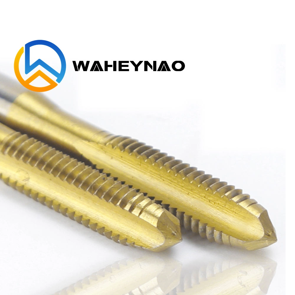 Waheynao HSS M35 Straight Tap M35 Combination Flute Solid Carbide Dies Taps Screw Taps