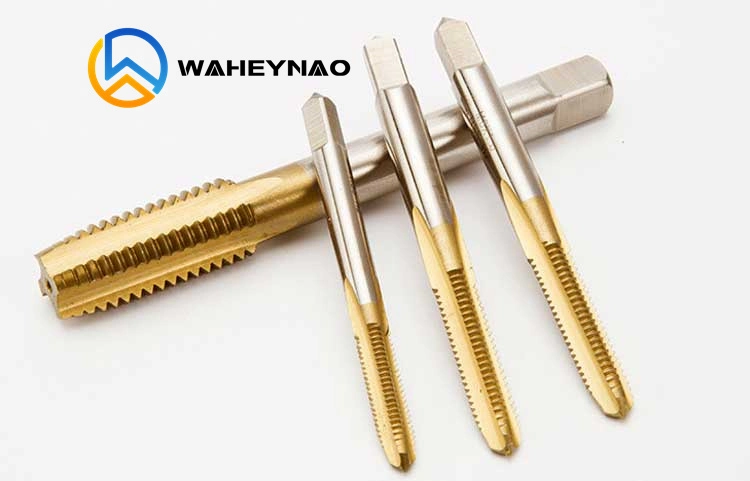 HSS 6542 HSS-E Cobalt Thread Tap Manufacturers Spiral Point Flute/Groove Machine Taps DIN371/DIN376 Tin Coated