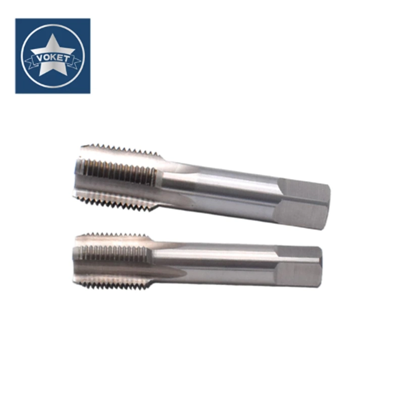 Hsse Straight Groove Tapping for Inch Taper Tube PT P T 1/16-28 1/8-28 1/4-19 3/8-19 1/2-14 3/4-14 Screw Thread Tapered Pipe Taps