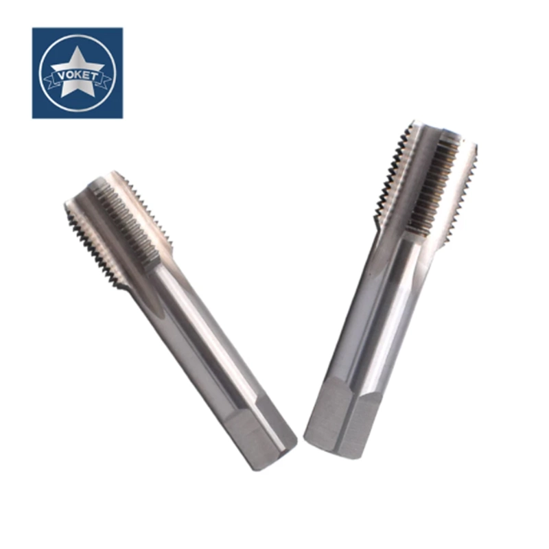 Hsse Straight Groove Tapping for Inch Taper Tube PT P T 1/16-28 1/8-28 1/4-19 3/8-19 1/2-14 3/4-14 Screw Thread Tapered Pipe Taps