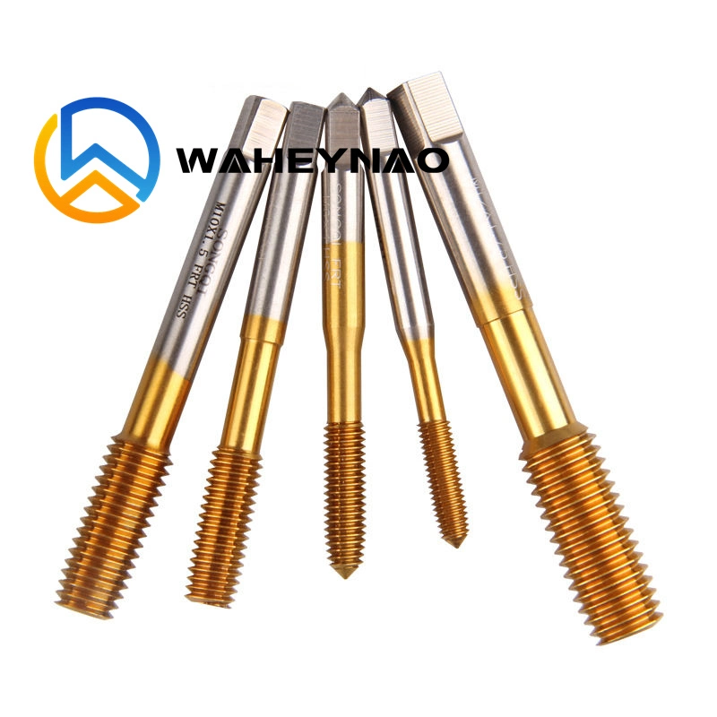 Waheynao Tin Coated HSS Form Taps M2 M3 M4 M5 M6 Forming Taps Unc Bsw NPT G RC