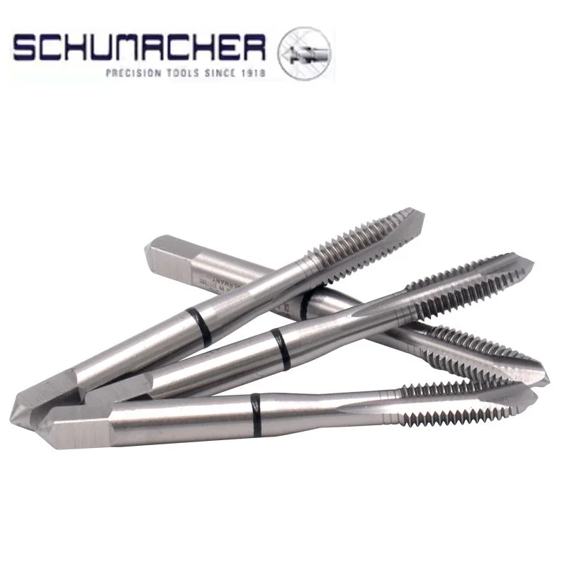 German Original Schumacher JIS Standard Spiral Fluted Tap Pointed M1 M2 M3 M4 M5 M6 M7 M8 M9 M10 M11 M12-M24 Machine Thread Taps