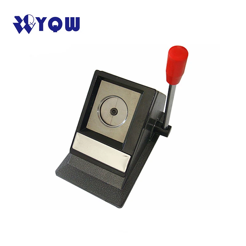 Manual PVC Business Card Die Cutter for ID Name Round Photo Cutter Machine