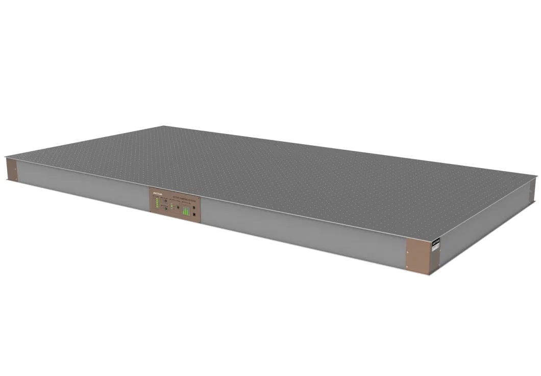 Reliable precision Active Damping Device Optical plate honeycomb platform