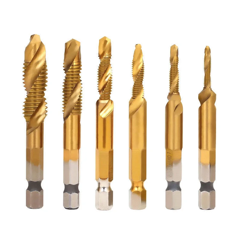 High Speed Steel Favorable Drill Bit Manufacturers Drill and Tap HSS Spiral Pointed Flute Taps Drill Bits Set