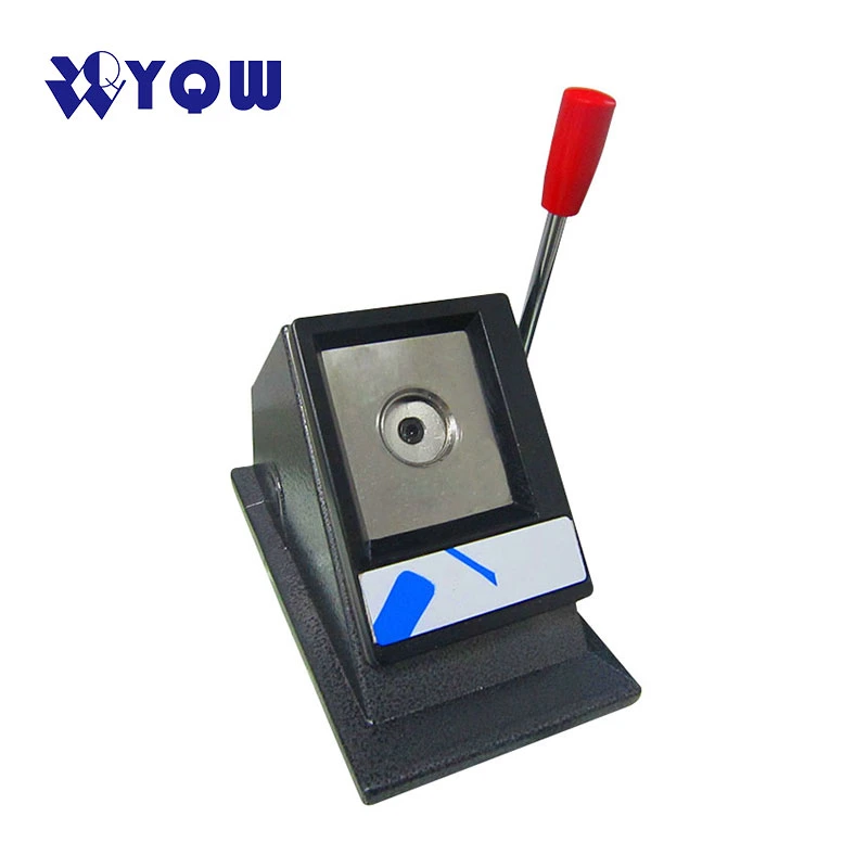Manual PVC Business Card Die Cutter for ID Name Round Photo Cutter Machine