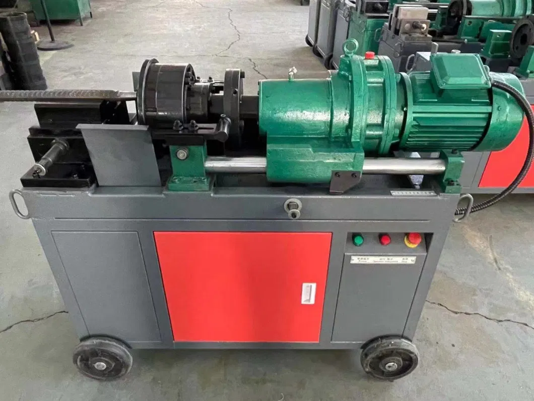 Rebar Straight Thread Rolling Machine 40 Ton Thread Rolling Machine Thread /Rolling /Cleaning Machine Circle Die Thread Rolling Machine